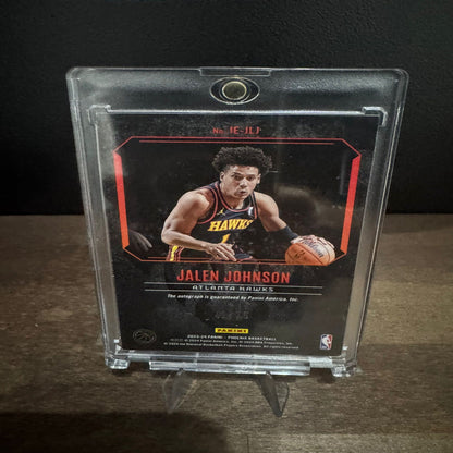 PANINI - Autographe Jalen Johnson 43/75 Atlanta Hawks 2023-2024