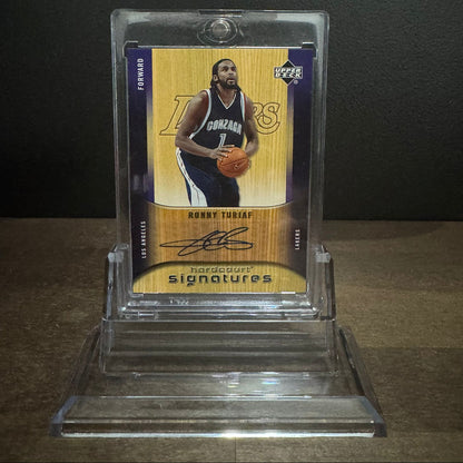 UPPER DECK- Autographe Ronny Turiaf Los Angeles Lakers