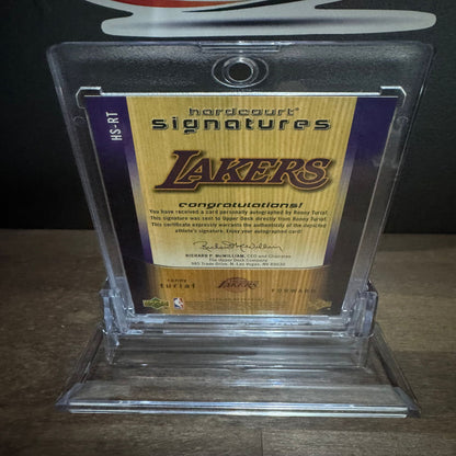 UPPER DECK- Autographe Ronny Turiaf Los Angeles Lakers