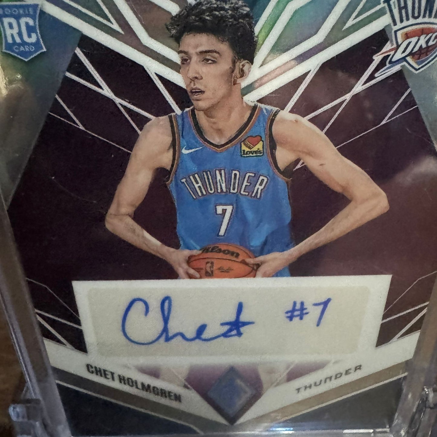 PANINI - Prizm Rookie Chet Holmgren RC 42/49 Okc Thunder 2022-2023