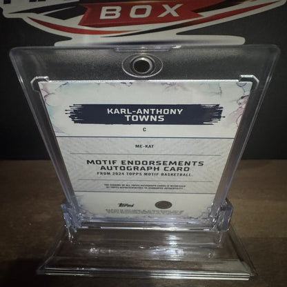 TOPPS - Autographe Karl Anthony Towns 06/25 Minnesota Timberwolves  2024