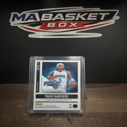 PANINI - Auto patch Paolo Banchero 26/49 orlando magic 2024-2025