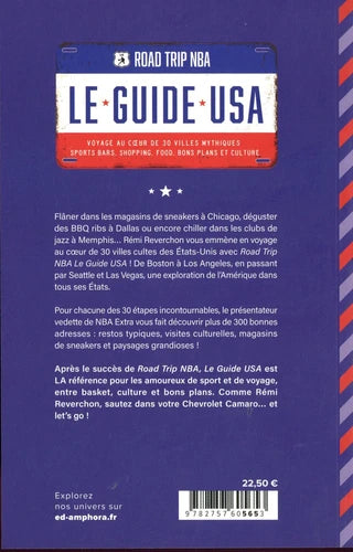 AMPHORA - Road Trip NBA – Le Guide USA dédicacé by Rémi Reverchon