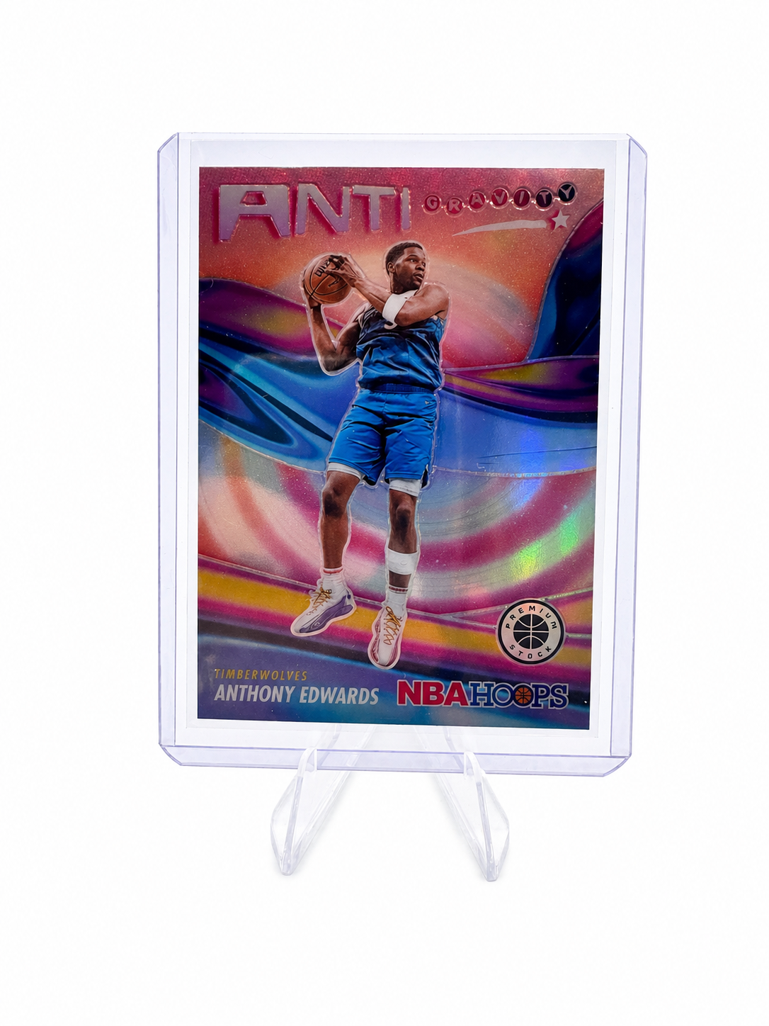 PANINI – Anthony Edwards “Anti Gravity” NBA Hoops Premium Stock 2023-24