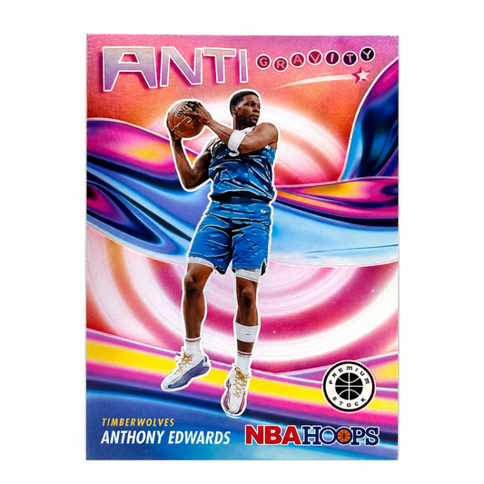 PANINI – Anthony Edwards “Anti Gravity” NBA Hoops Premium Stock 2023-24