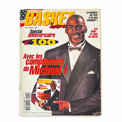 BASKET IN ACTION-  N°100 – Michael Jordan Spécial anniversaire 100 – Août/Septembre 1998