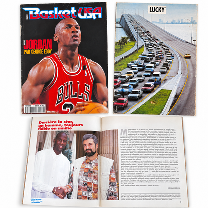 BASKET USA N°1 – Michael Jordan par George Eddy – Magazine Collector