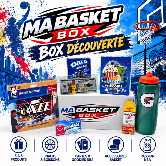 MA BASKET BOX – Box Découverte USA 🏀🏈⚾