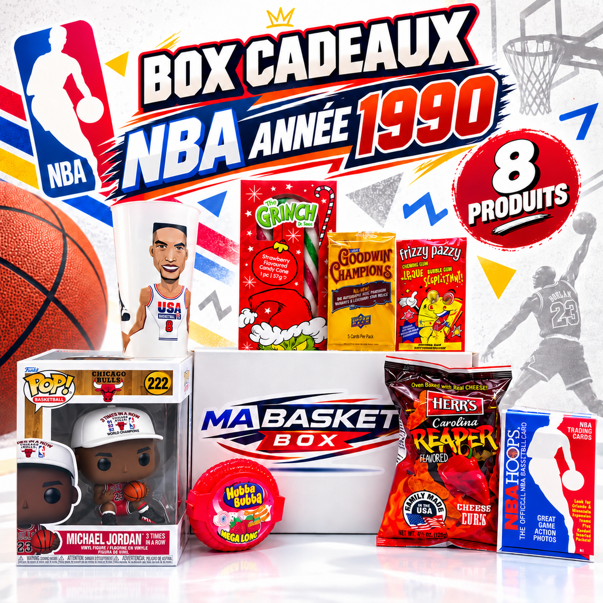 MA BASKET BOX – Back to the 90's : La Box NBA Rétro