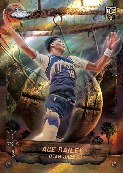 TOPPS - Chrome Cactus Jack Basketball NBA 2025-26 - Hobby Box