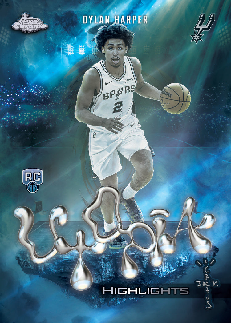 TOPPS - Chrome Cactus Jack Basketball NBA 2025-26 - Hobby Box
