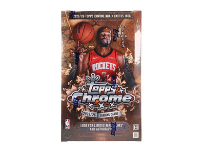 TOPPS - Chrome Cactus Jack Basketball NBA 2025-26 - Hobby Box