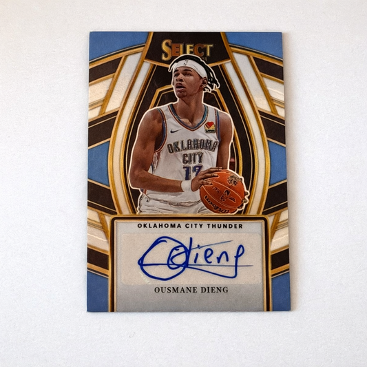 PANINI – Auto Ousmane Dieng RC Select NBA Oklahoma City Thunder