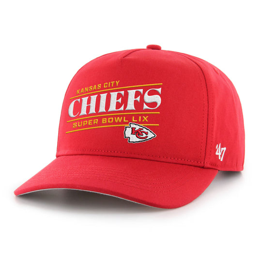 '47 - Casquette Kansas City Chiefs Super Bowl LIX Hitch Rouge