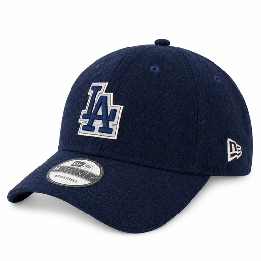 NEW ERA – Casquette 9Forty Melton Wool Essential Los Angeles Dodgers Bleu Marine (60580861)