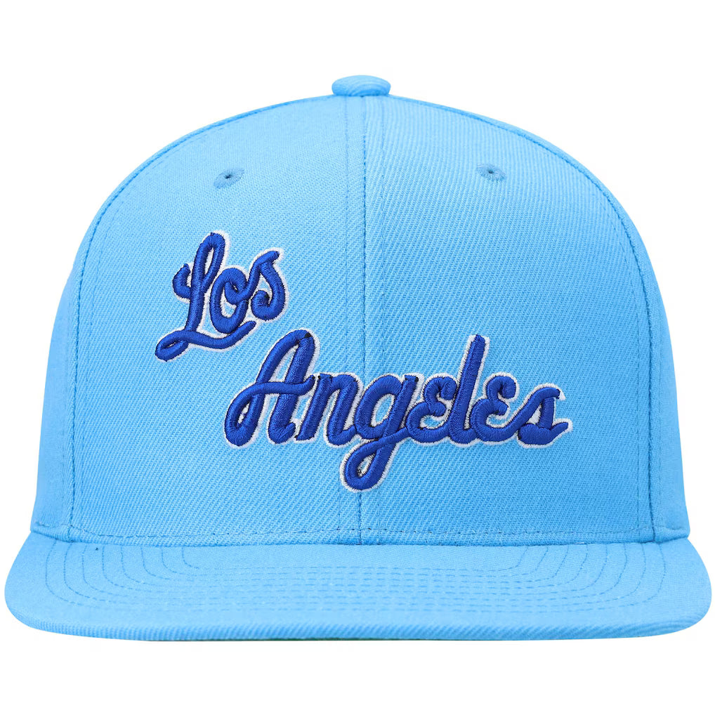 MITCHELL & NESS - Casquette Los Angeles Lakers Hardwood Bleu – 4676974