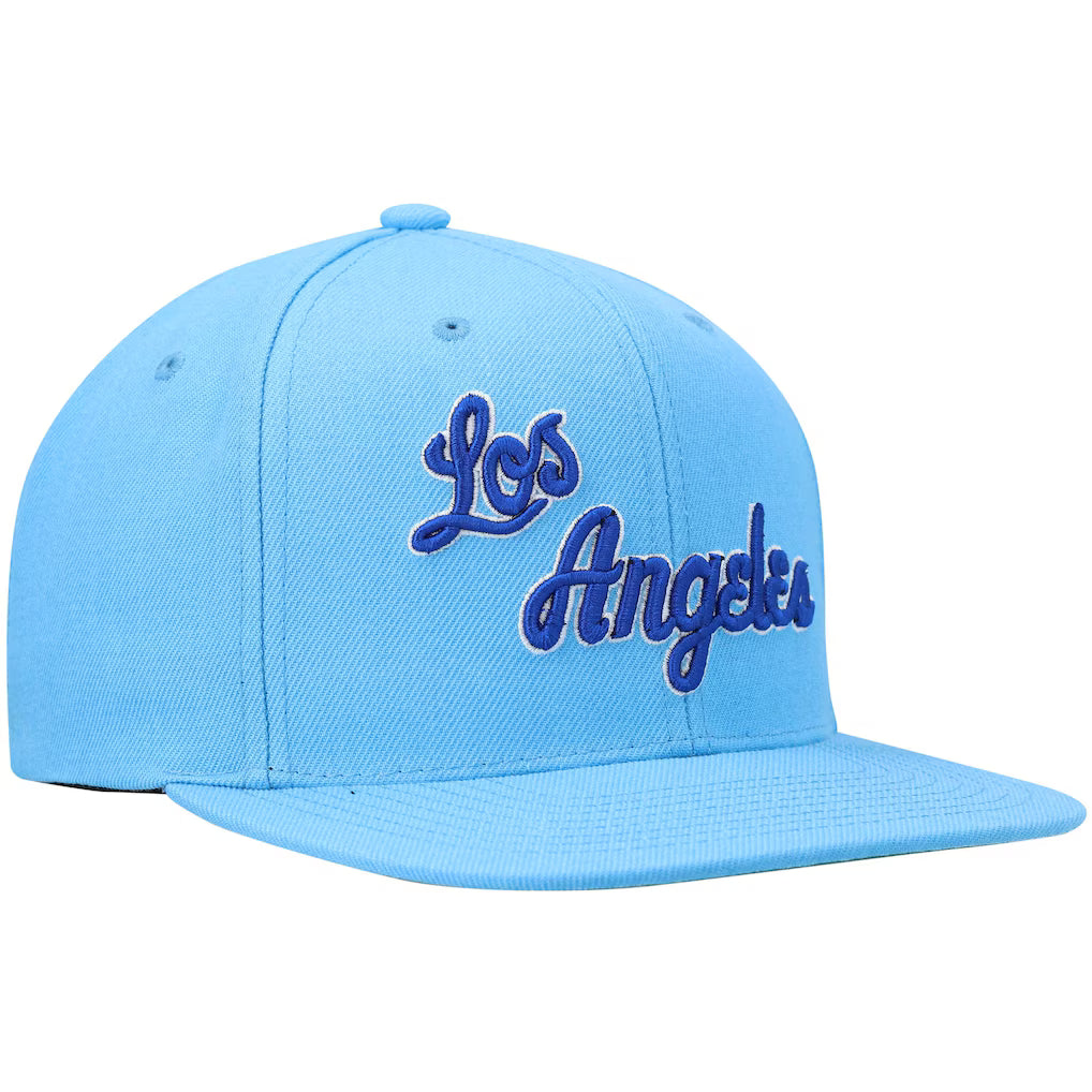 MITCHELL & NESS - Casquette Los Angeles Lakers Hardwood Bleu – 4676974