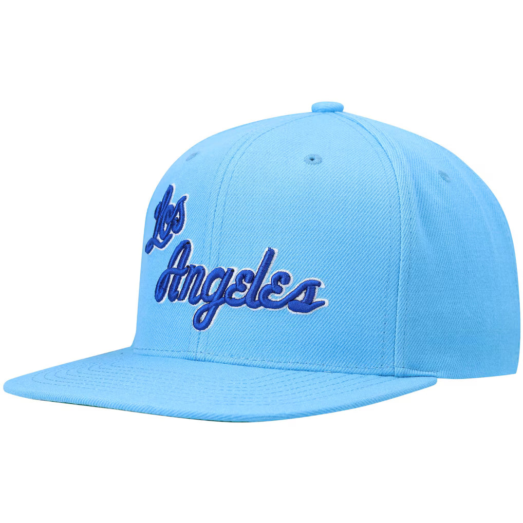 MITCHELL & NESS - Casquette Los Angeles Lakers Hardwood Bleu – 4676974