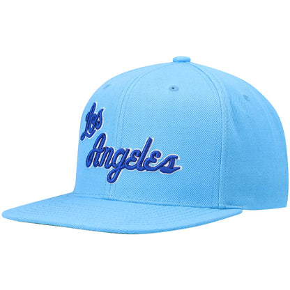 MITCHELL & NESS - Casquette Los Angeles Lakers Hardwood Bleu – 4676974