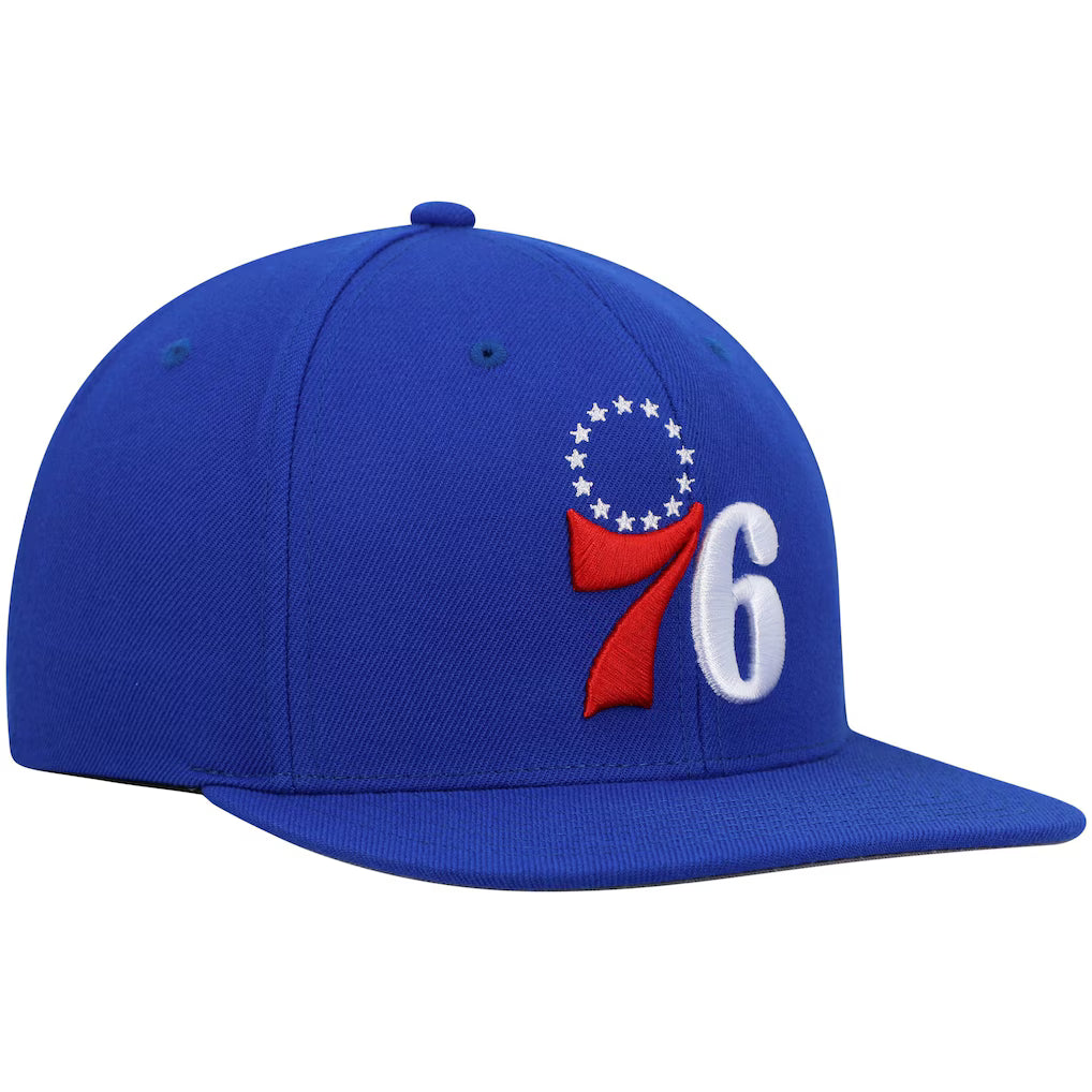 MITCHELL & NESS - Casquette Philadelphia 76ers Ground 2.0 Snapback Royal