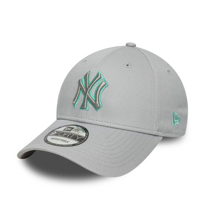 NEW ERA - Casquette New York Yankees Gris 9FORTY - 60667391
