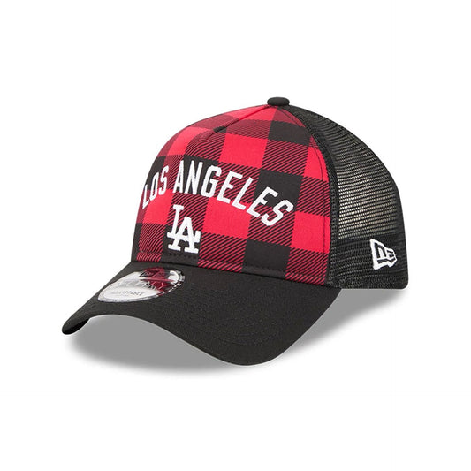 NEW ERA – Casquette LA Dodgers 9FORTY A-Frame Noire rouge 60841997