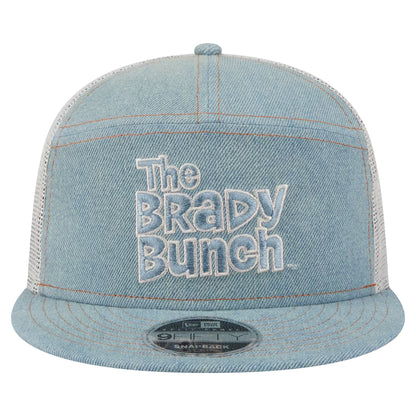 NEW ERA - Casquette The Brady Bunch Denim 9FIFTY Snapback – Bleu Denim