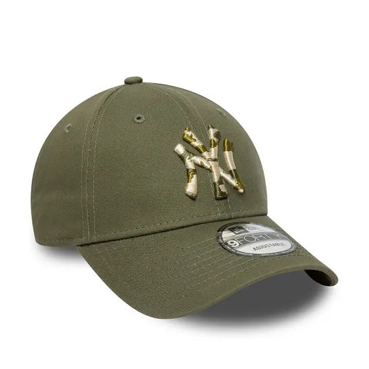 NEW ERA - Casquette New York Yankees Kaki Militaire 9FORTY - 60667435