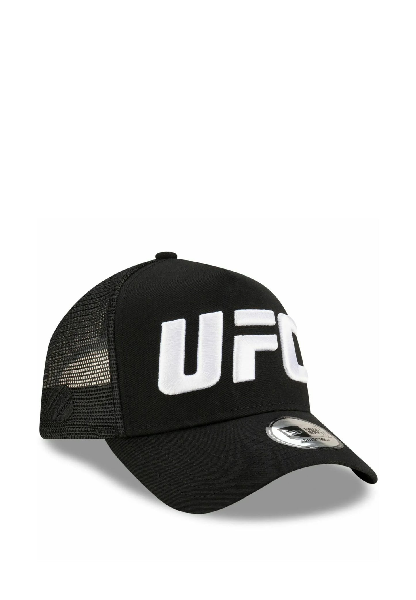 NEW ERA - Casquette UFC Trucker Noire et Blanche Ajustable