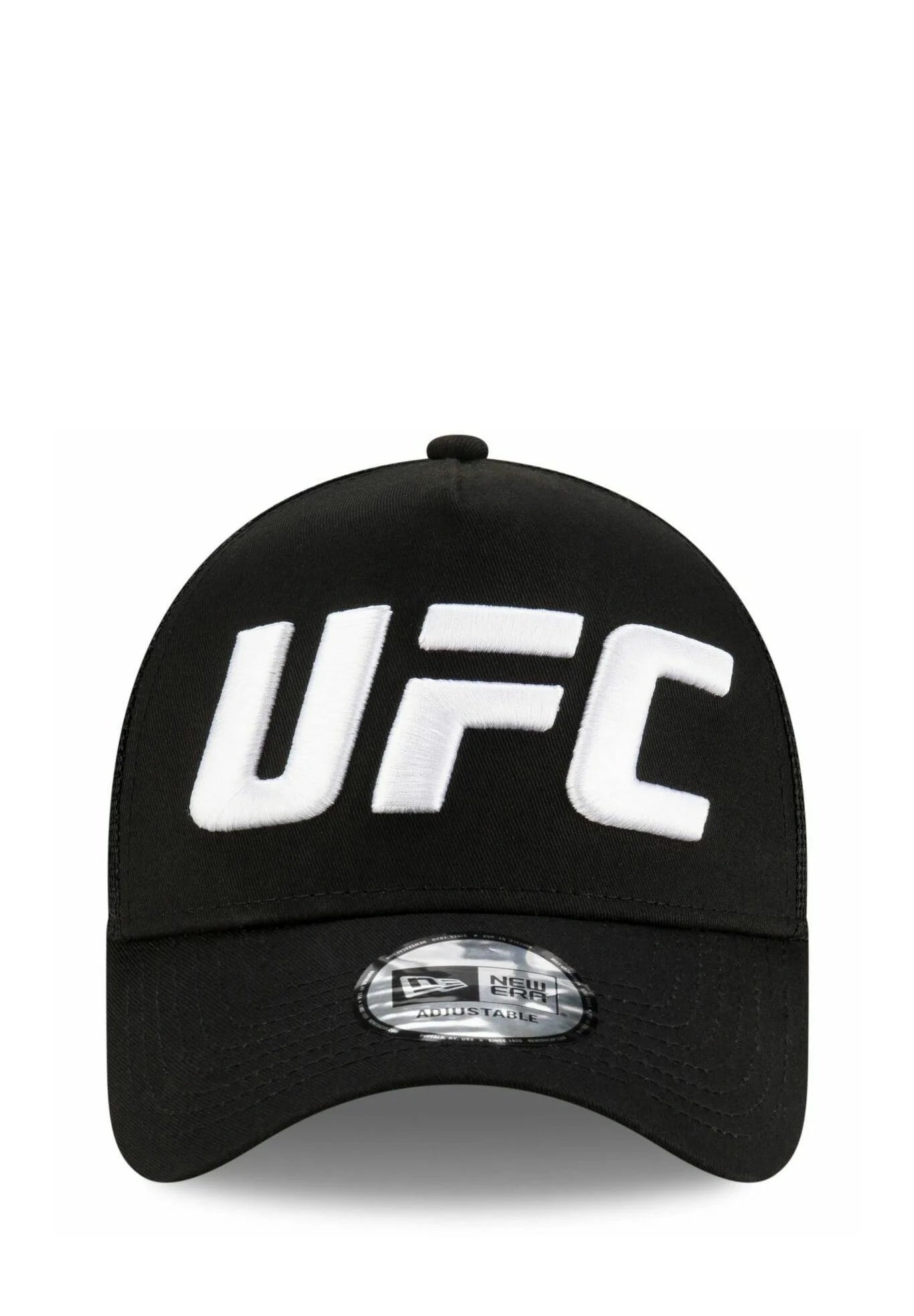 NEW ERA - Casquette UFC Trucker Noire et Blanche Ajustable