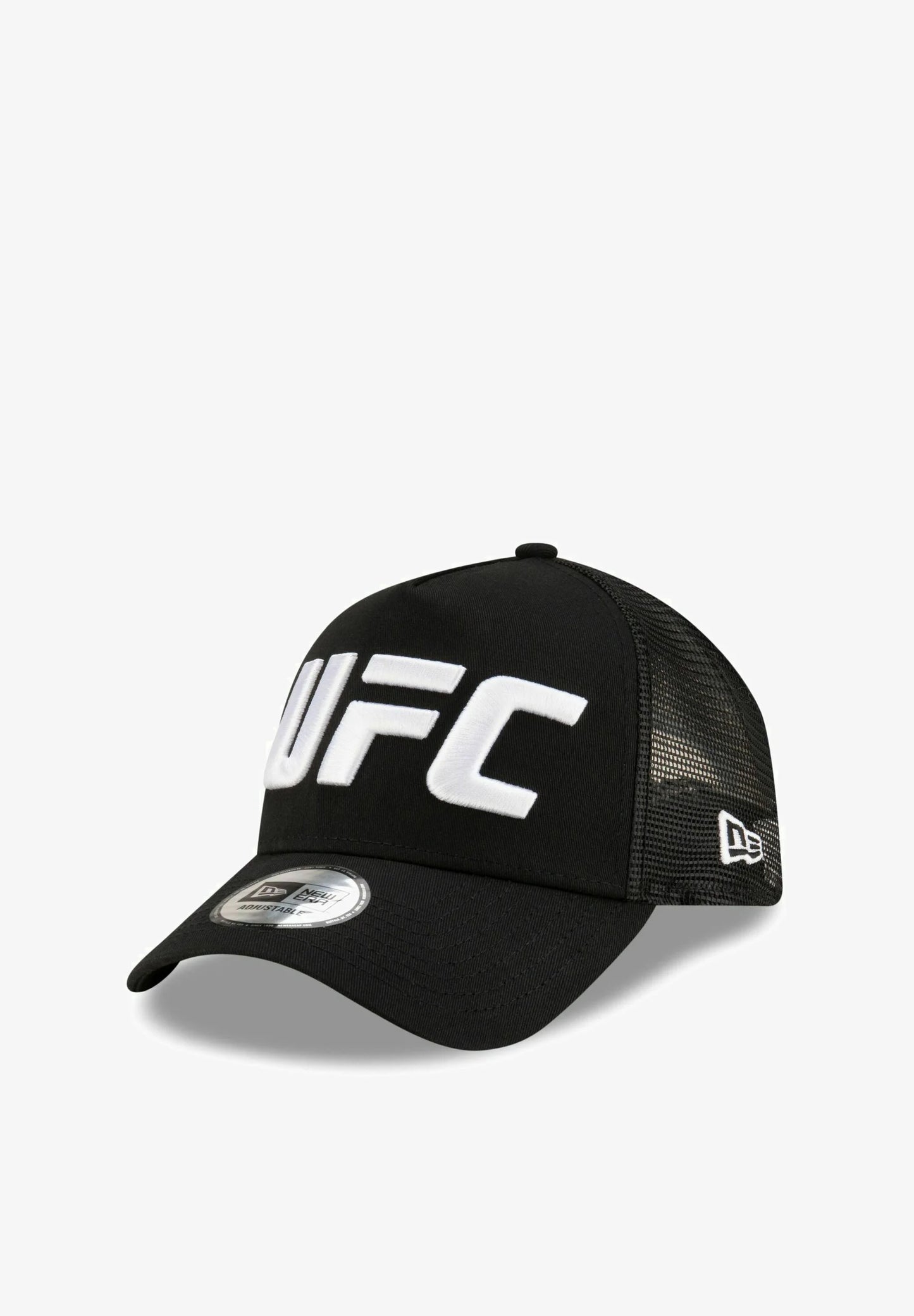 NEW ERA - Casquette UFC Trucker Noire et Blanche Ajustable