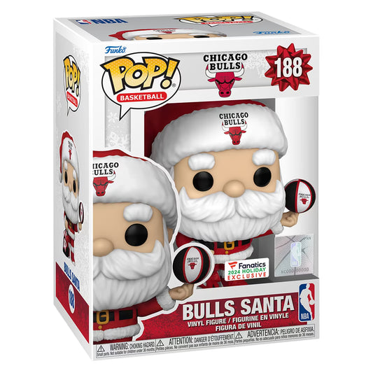 FUNKO POP - Chicago Bulls Santa Noël 2024 - N°188