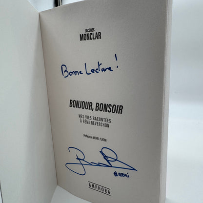 AMPHORA - Jacques Monclar – Bonjour, Bonsoir – Livre dédicacé
