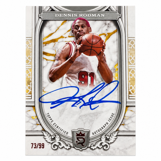 TOPPS – Dennis Rodman Signatures Auto /99 – Royalty Collection 2023-24 – Chicago Bulls