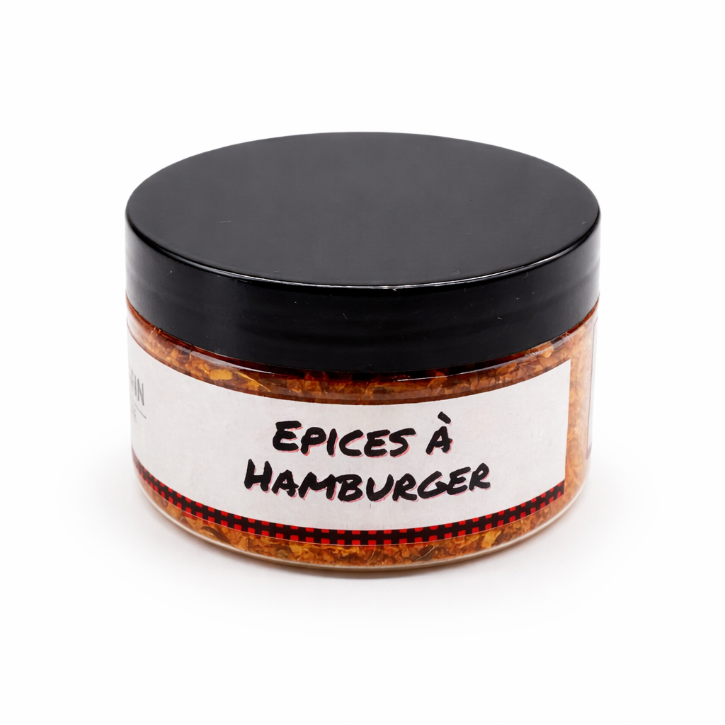 ÉPICES À HAMBURGER – Mélange d’Épices BBQ Américain 70g