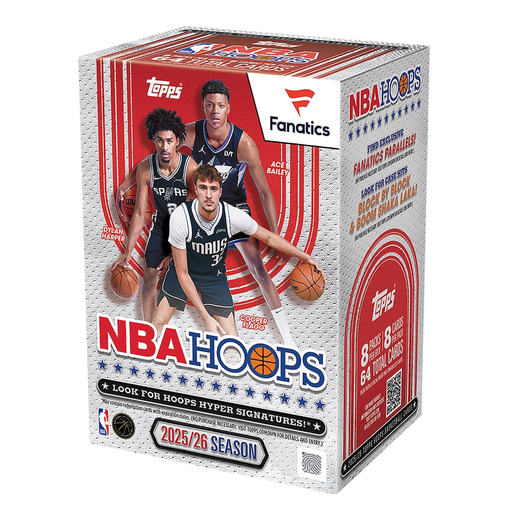 TOPPS - 2025/26 Topps Hoops Basketball Factory Sealed Fanatics Exclusive Value Box
