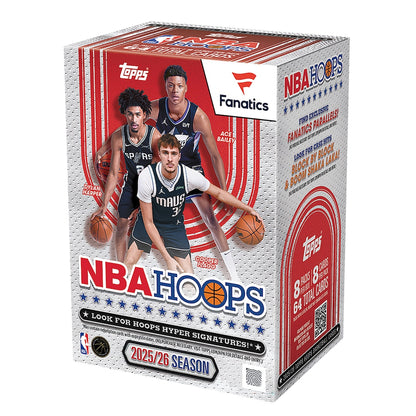 TOPPS - 2025/26 Topps Hoops Basketball Factory Sealed Fanatics Exclusive Value Box