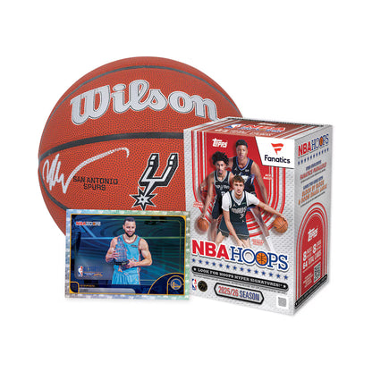 TOPPS - 2025/26 Topps Hoops Basketball Factory Sealed Fanatics Exclusive Value Box