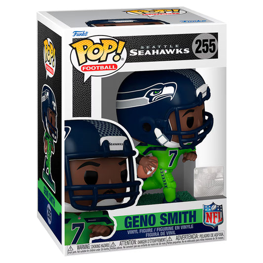 FUNKO POP - Geno Smith #255 - Seattle Seahawks - Figurine Vinyl