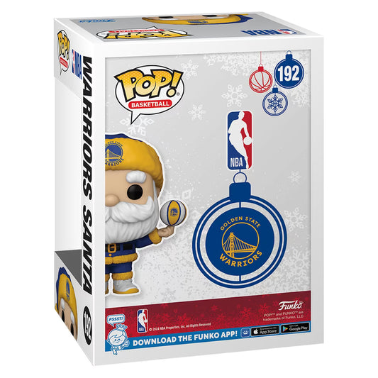 FUNKO POP - Golden State Warriors Santa Noël 2024 - N°192