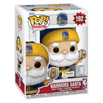 FUNKO POP - Golden State Warriors Santa Noël 2024 - N°192