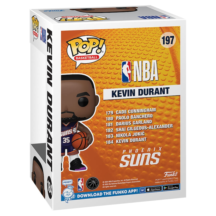 Figurine Funko Pop! Vinyl Kevin Durant – 197- Phoenix Suns