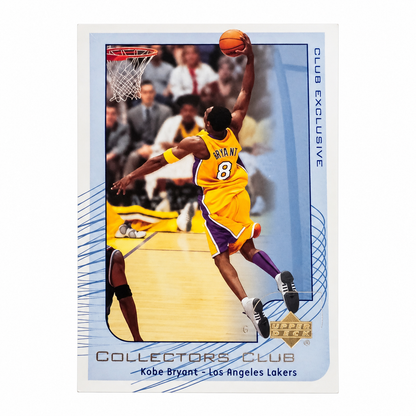 UPPER DECK – Kobe Bryant Los Angeles Lakers Collectors Club Exclusive #NBA1 – 2002