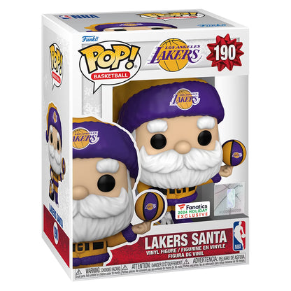 FUNKO POP - Los Angeles Lakers Santa Noël 2024 - #190