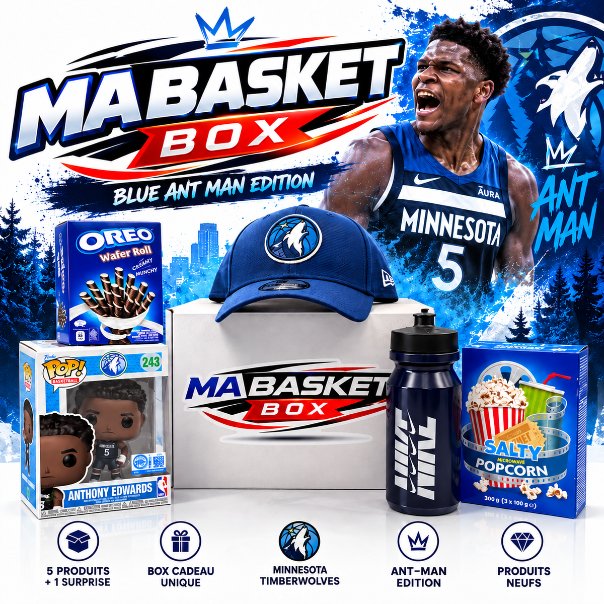 MA BASKET BOX – Blue Ant-Man Edition