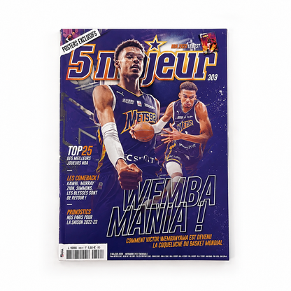 5 MAJEUR - n°309 – Victor Wembanyama « WEMBA MANIA! » – Novembre 2022