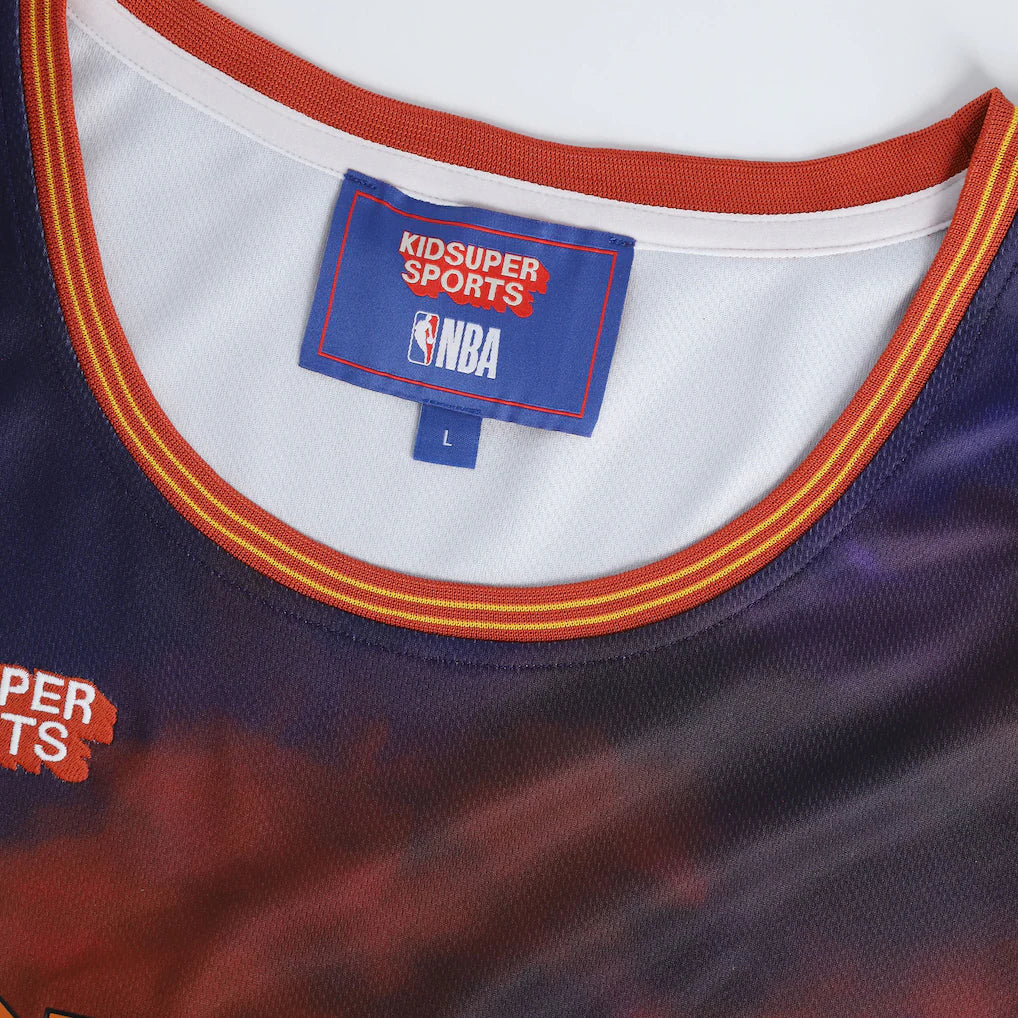 NBA x KIDSUPER - Maillot Phoenix Suns Hometown Jersey Rouge Taille M