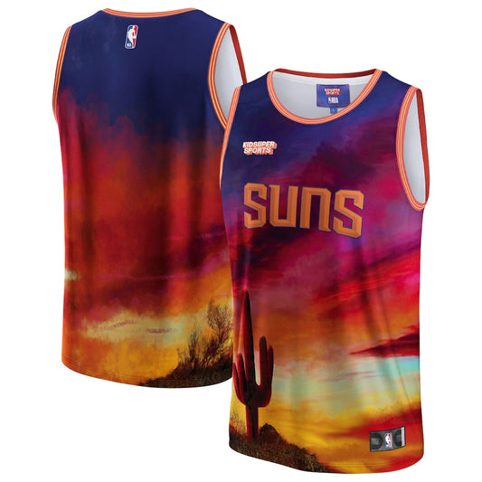 NBA x KIDSUPER - Maillot Phoenix Suns Hometown Jersey Rouge Taille M