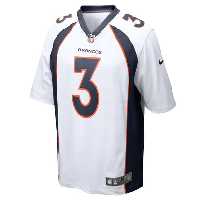NIKE - Maillot Russell Wilson Denver Broncos Blanc – 4788681