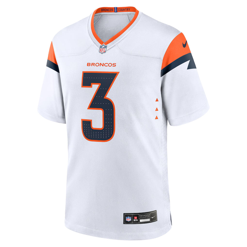 NIKE - Maillot Russell Wilson Denver Broncos Blanc – 200422451